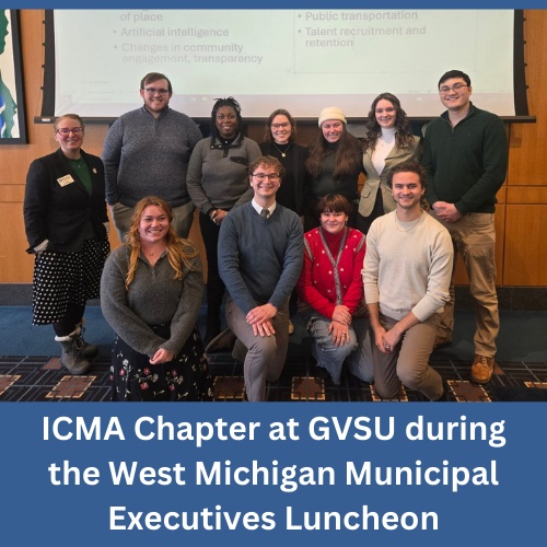 The ICMA Chapter at GV Hosts WMME Luncheon